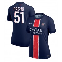 Paris Saint-Germain Willian Pacho #51 Kotipaita Naiset 2024-25 Lyhythihainen